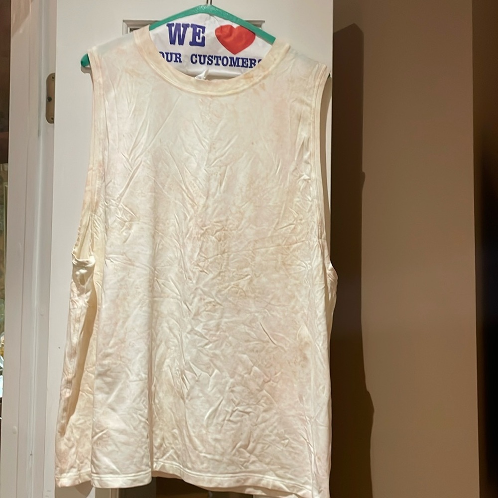 Lululemon women’s All Yours Tank size 12. Worn once